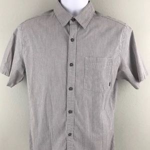 Nike 6.0 pinstripe button up